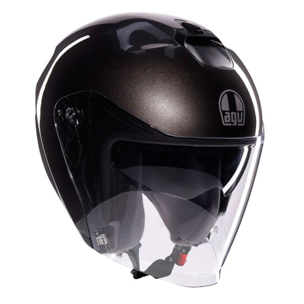 Casque Jet AGV Irides Asfalto Grey Casque Jet AGV Irides Asfalto Grey