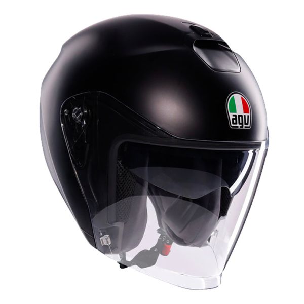 Casque Jet AGV Irides Matt Black Casque Jet AGV Irides Matt Black