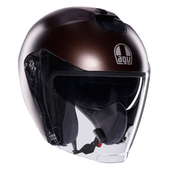 Casque Jet AGV Irides Matt Pregiato Bronze Casque Jet AGV Irides Matt Pregiato Bronze
