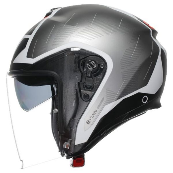 AGV Irides Trieste Black White Red