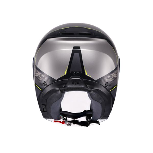 AGV Irides Zagabira Matt Grey Yellow Fluo