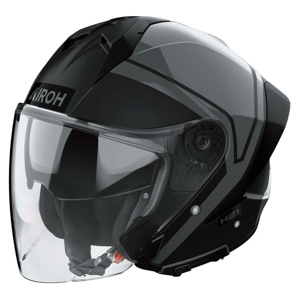Casque Jet Airoh H 21 Square Matt Gloss