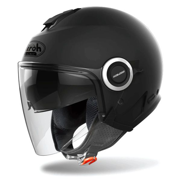 Casque Jet Airoh Helyos Color Black Matt
