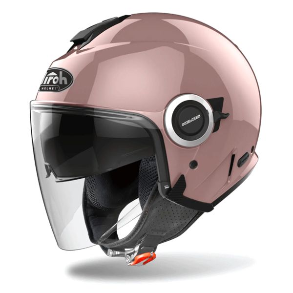 Casque Jet Airoh Helyos Color Metallic Pink