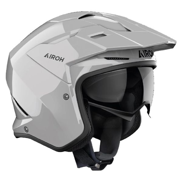 Casque Jet Airoh Kombakt Color Concrete Grey