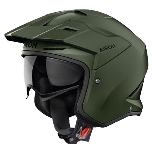Casque Jet Airoh Kombakt Color Military Green Matt