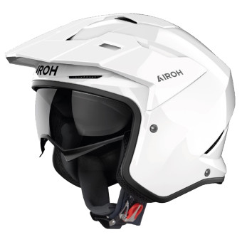 Casque Jet Airoh Kombakt Color White Casque Jet Airoh Kombakt Color White