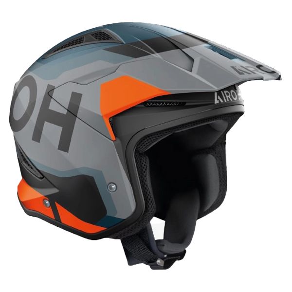 Casque Jet Airoh TRR II Jupiter Orange Matt