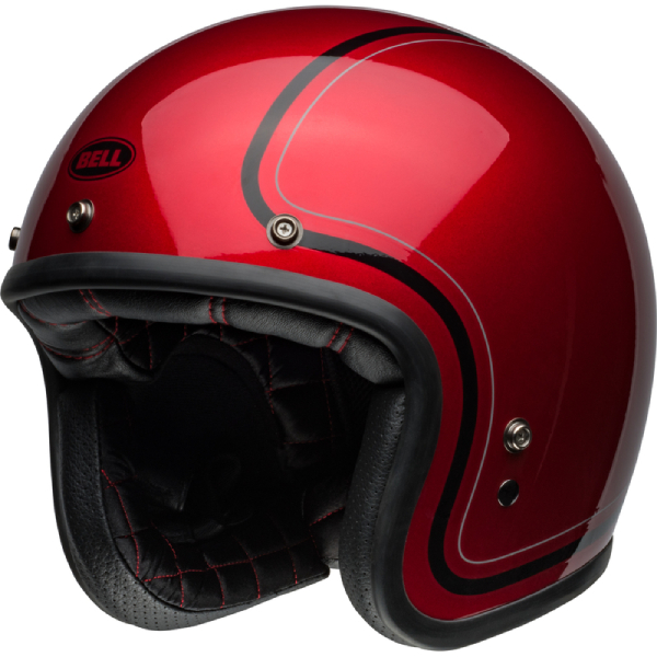 Casque Jet Bell Custom 500 Chief Candy Red