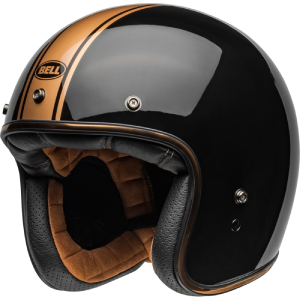Casque Jet Bell Custom 500 Rally Black Bronze