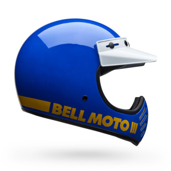 Bell Moto-3 Classic Gloss Blue