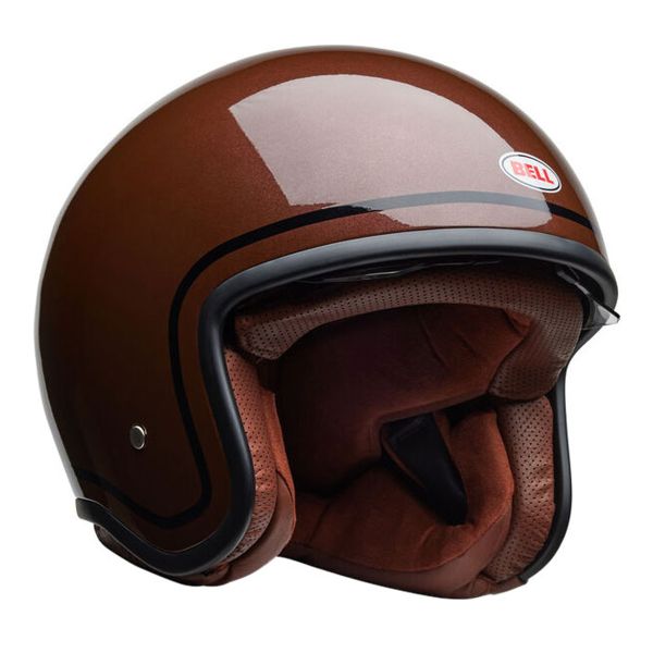 Casque Jet Bell TX-501 Classic Rootbeer