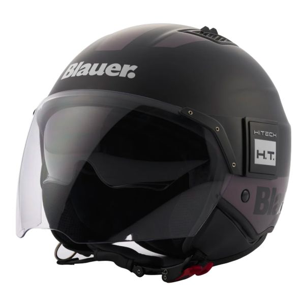 Casque Jet Blauer Bet Ht Black Anthracite Mat