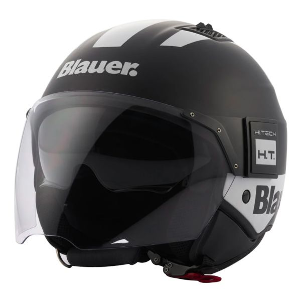 Casque Jet Blauer Bet Ht Black White Mat