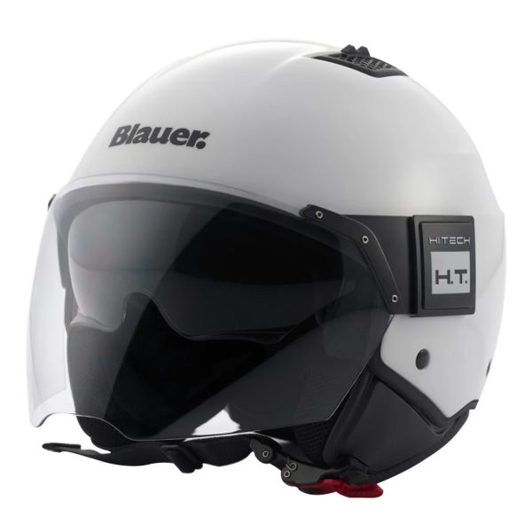 Casque Jet Blauer Bet Monochrome White