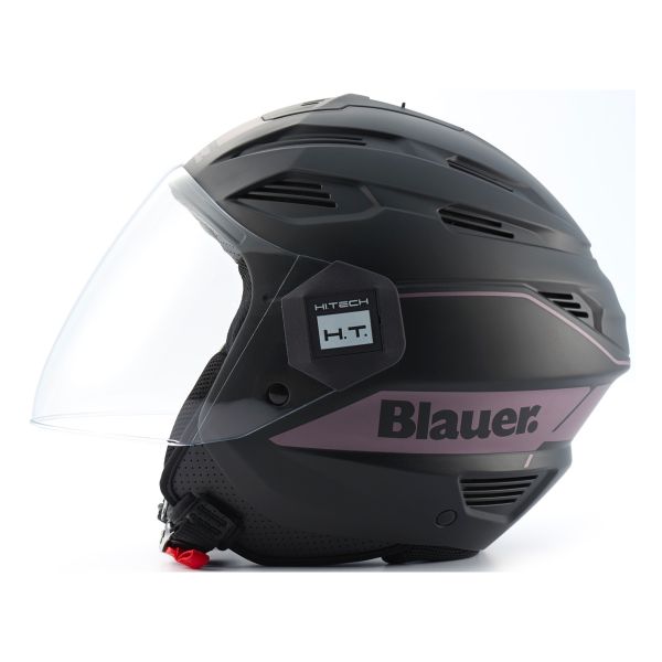 Casque Jet Blauer Brat Black Grey Matt