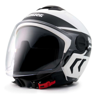Casque Jet Blauer DJ01 GR.B White Glossy