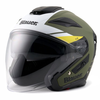 Casque Jet Blauer JJ01 Green Matt