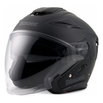 Casque Jet Blauer JJ01 Mono Black Matt