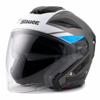 Casque Jet Blauer JJ01 Titanium Matt
