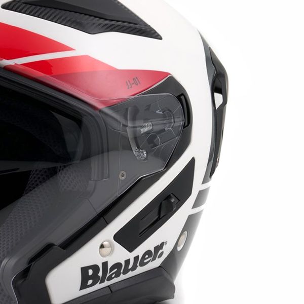 Blauer JJ01 White Red Glossy