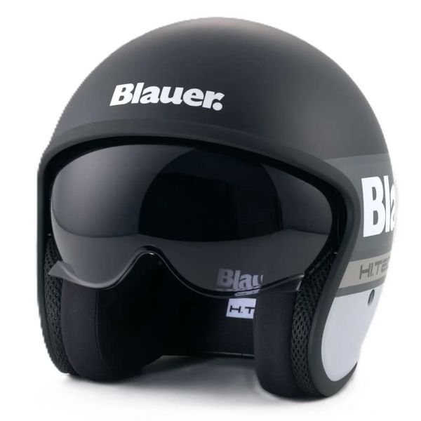 Casque Jet Blauer Pilot 4.0 Black Matt