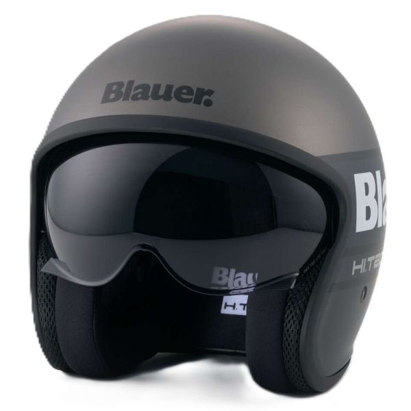 Casque Jet Blauer Pilot 4.0 Gray Matt