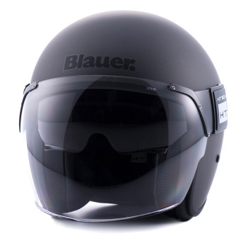 Casque Jet Blauer Pod 06 Mono Titanium Matt