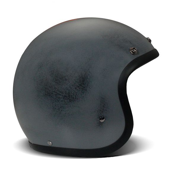 Casque Jet Dmd Handmade Vintage Fulmine Grey