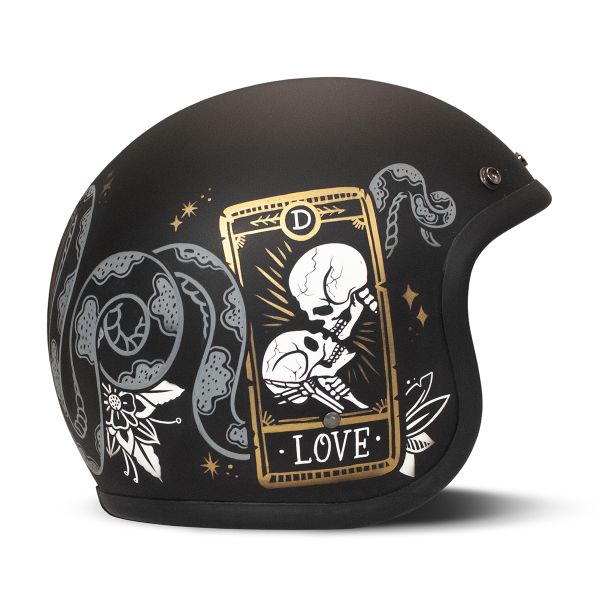 Casque Jet Dmd Retro Cards