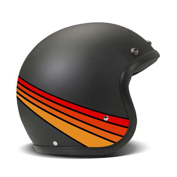 Casque Jet Dmd Retro Fuoco