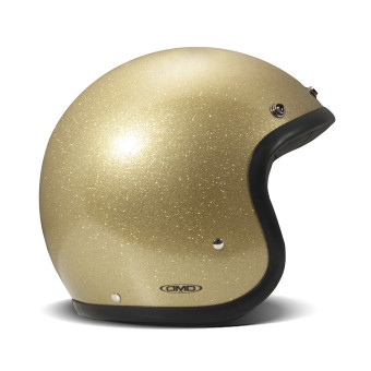 Casque Jet Dmd Retro Glitter Gold