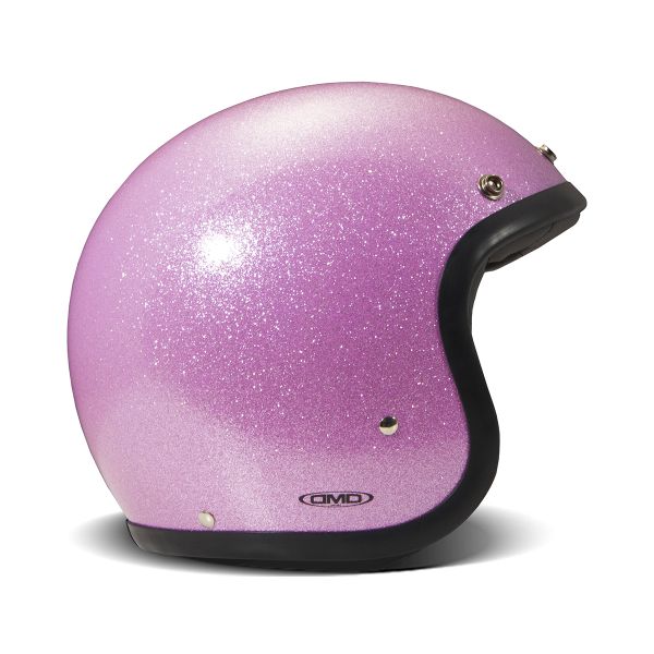 Casque Jet Dmd Retro Glitter Pink