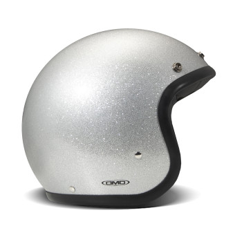 Casque Jet Dmd Retro Glitter Silver