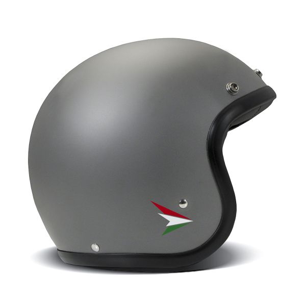 Casque Jet Dmd Retro Ita Grey Casque Jet Dmd Retro Ita Grey