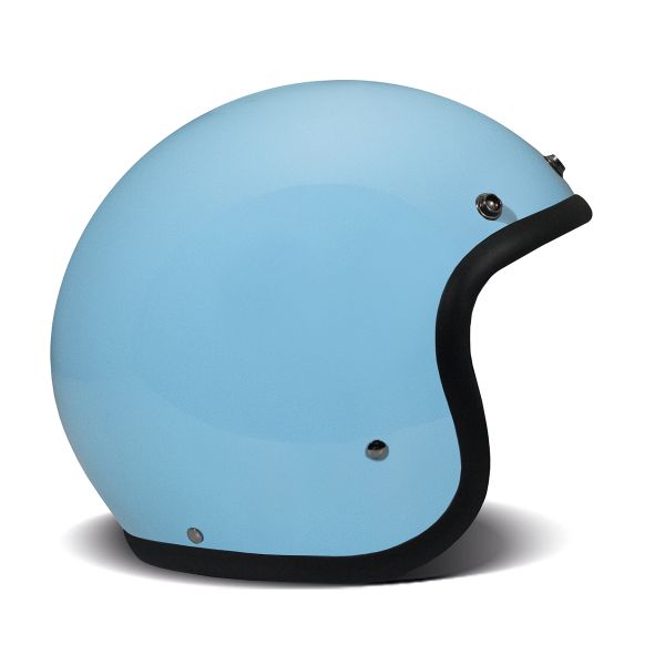 Casque Jet Dmd Retro Light Blue Casque Jet Dmd Retro Light Blue