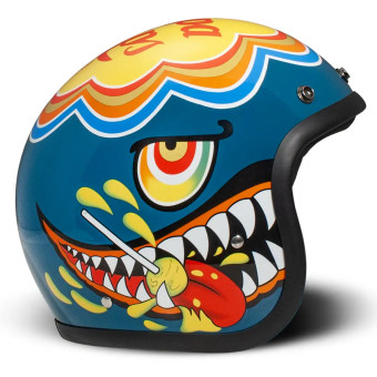 Casque Jet Dmd Retro Lollipop