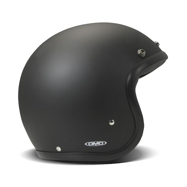 Casque Jet Dmd Retro Matt Black Casque Jet Dmd Retro Matt Black