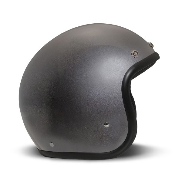 Casque Jet Dmd Retro Metallic Grey Casque Jet Dmd Retro Metallic Grey