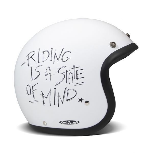 Casque Jet Dmd Retro Oldie