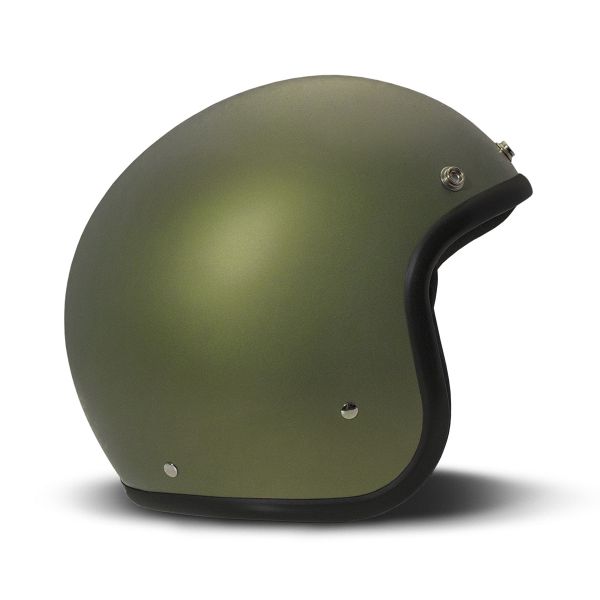Casque Jet Dmd Retro Olive Gold Casque Jet Dmd Retro Olive Gold