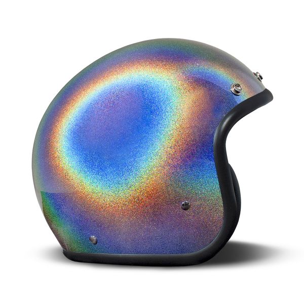 Casque Jet Dmd Retro Rainbow Casque Jet Dmd Retro Rainbow