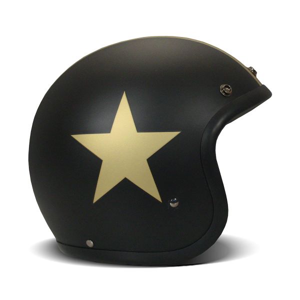 Casque Jet Dmd Retro Star Gold Casque Jet Dmd Retro Star Gold