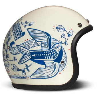 Casque Jet Dmd Retro Tigre