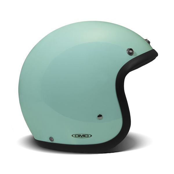 Casque Jet Dmd Retro Turquoise Casque Jet Dmd Retro Turquoise