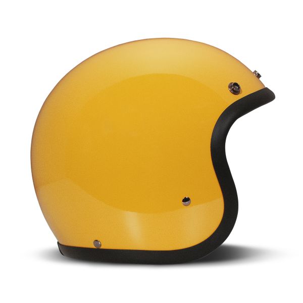 Casque Jet Dmd Retro Yellow Casque Jet Dmd Retro Yellow