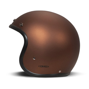 Casque Jet Dmd Vintage Coffee Matt