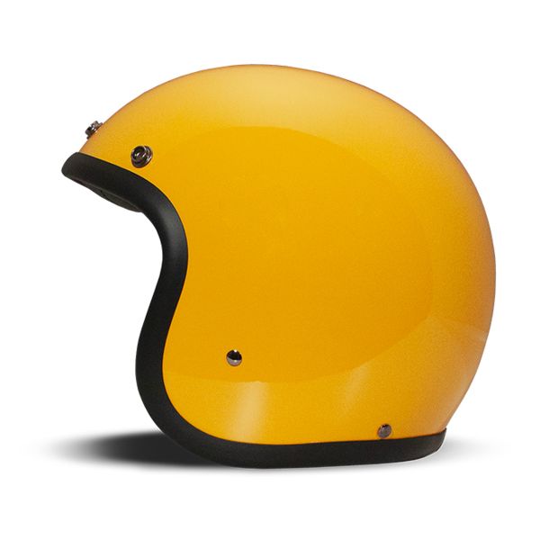 Casque Jet Dmd Vintage Gloss Yellow