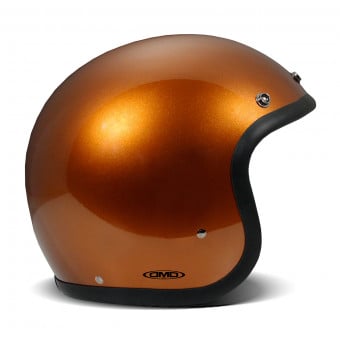 CASQUE MOTO JET VINTAGE BD ORANGE CHROMED XL Orange Chromé