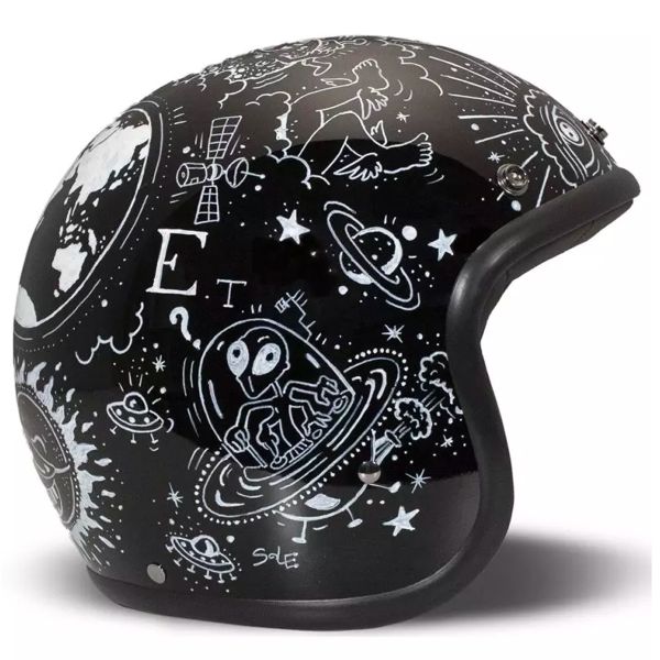 Casque Jet Dmd Vintage Weird